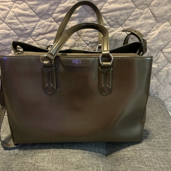 Ralph Lauren RRL Handbags - Ralph Lauren RLL dark gray handbag Ralph Lauren RRL Handbags - Ralph Lauren RLL dark gray handbag